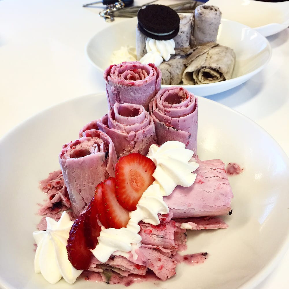 Dessert San Jose
 Our very berry ice cream roll Yelp