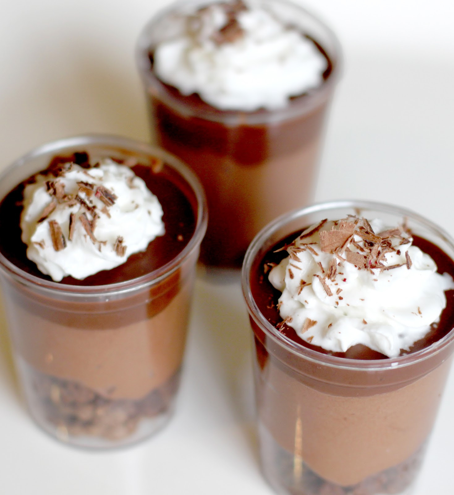 Dessert Shooter Cups
 creatively christy P F Changs Style Chocolate Mousse