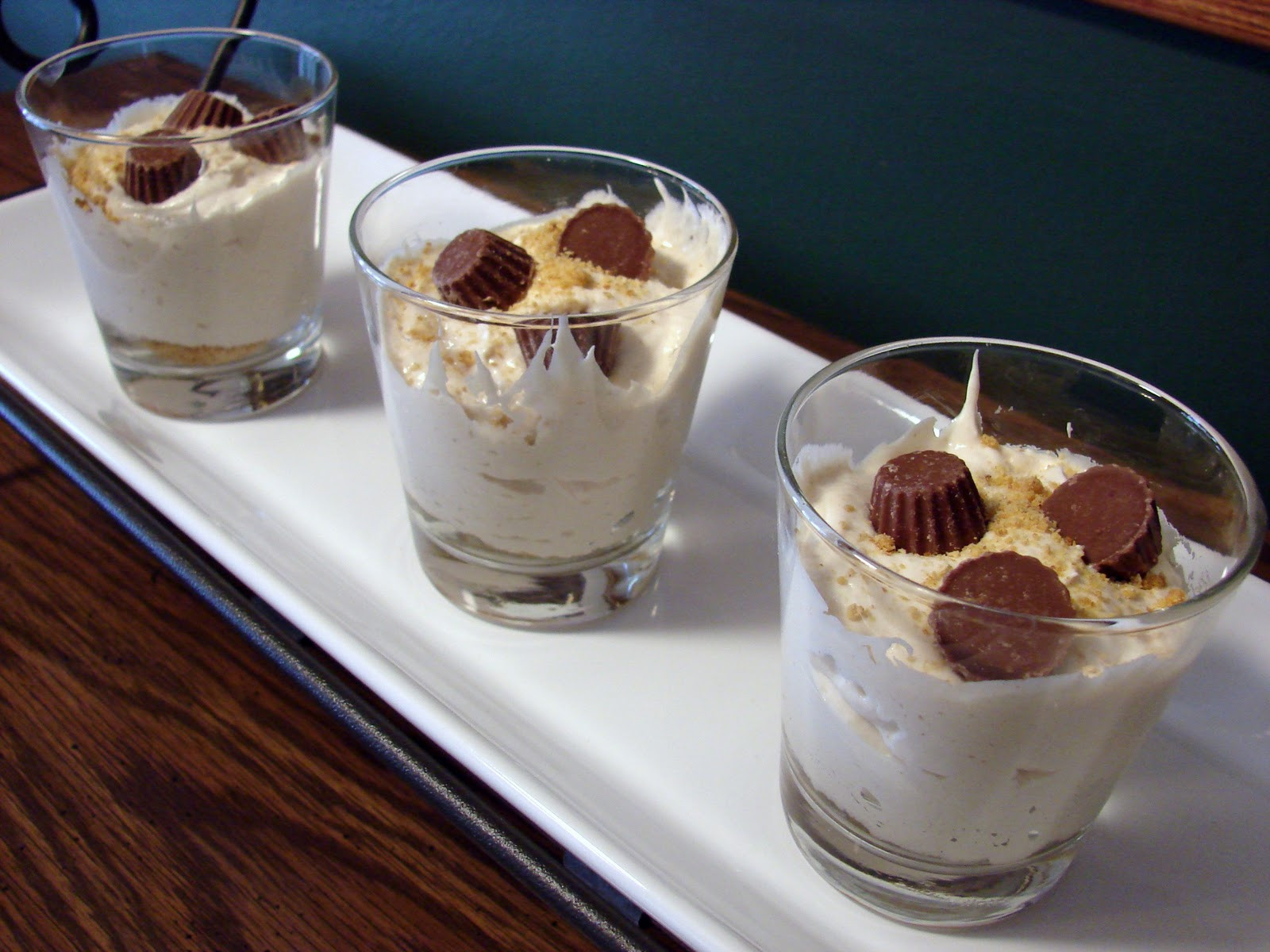 Dessert Shooter Cups
 Peanut Butter Mini Dessert Shooters