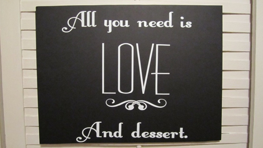 Dessert Table Sign
 "I Do" Sign Designs Dessert Table Sign $17