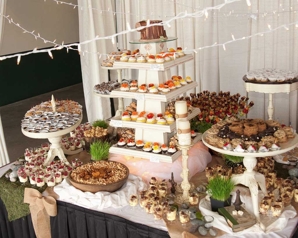 Dessert Wedding Reception
 Wedding Buffet Ideas for The Perfect Reception Food Menu