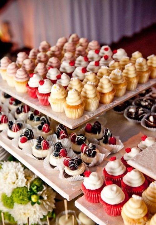 Dessert Wedding Reception
 Delicious Wedding Mini Desserts