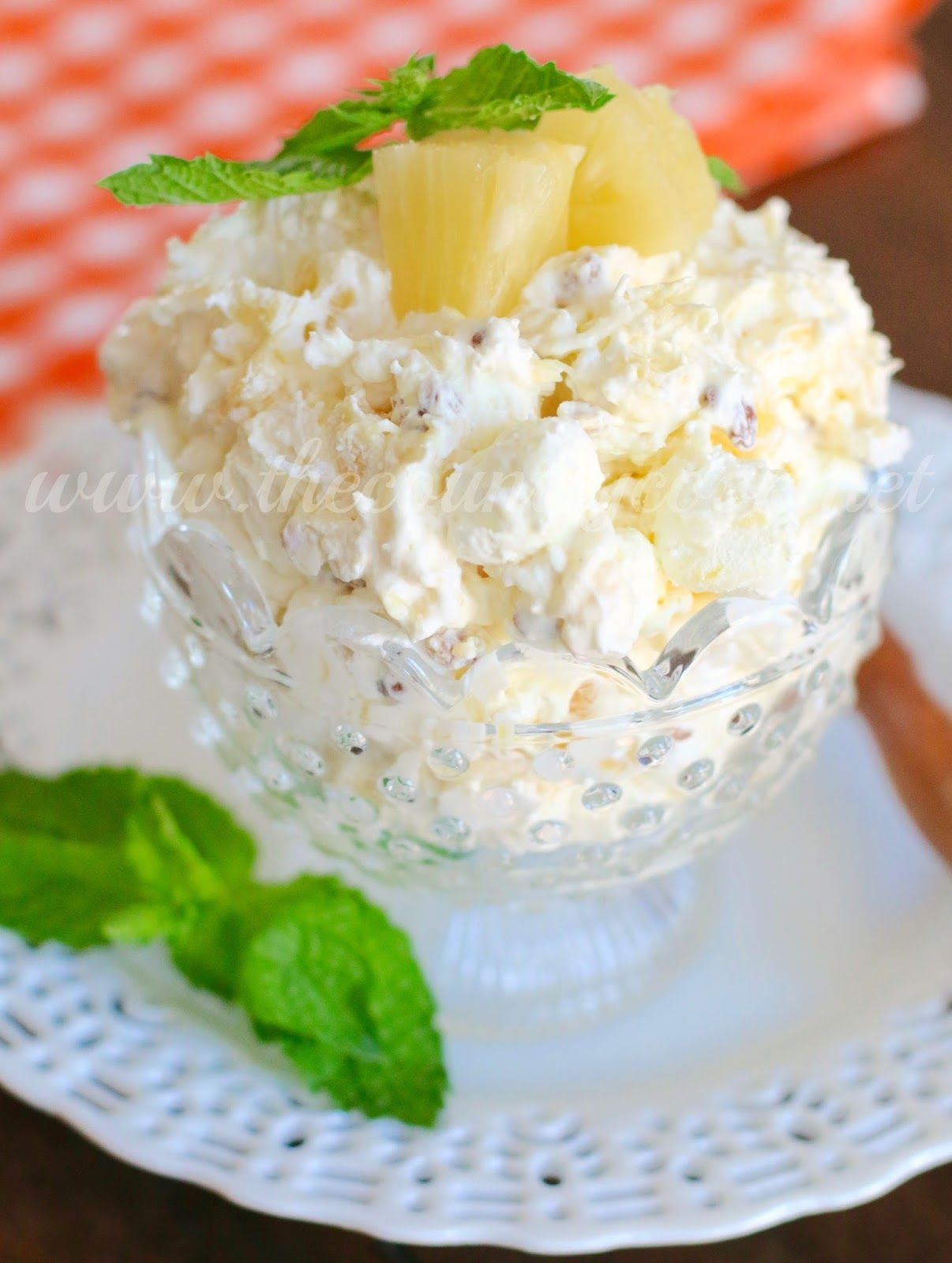 Dessert With Crushed Pineapple And Cool Whip
 Pineapple Fluff Recipe