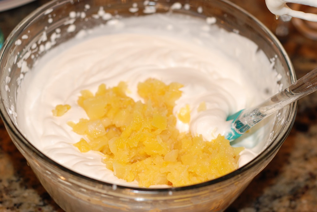 Dessert With Crushed Pineapple And Cool Whip
 crushed pineapple cool whip dessert
