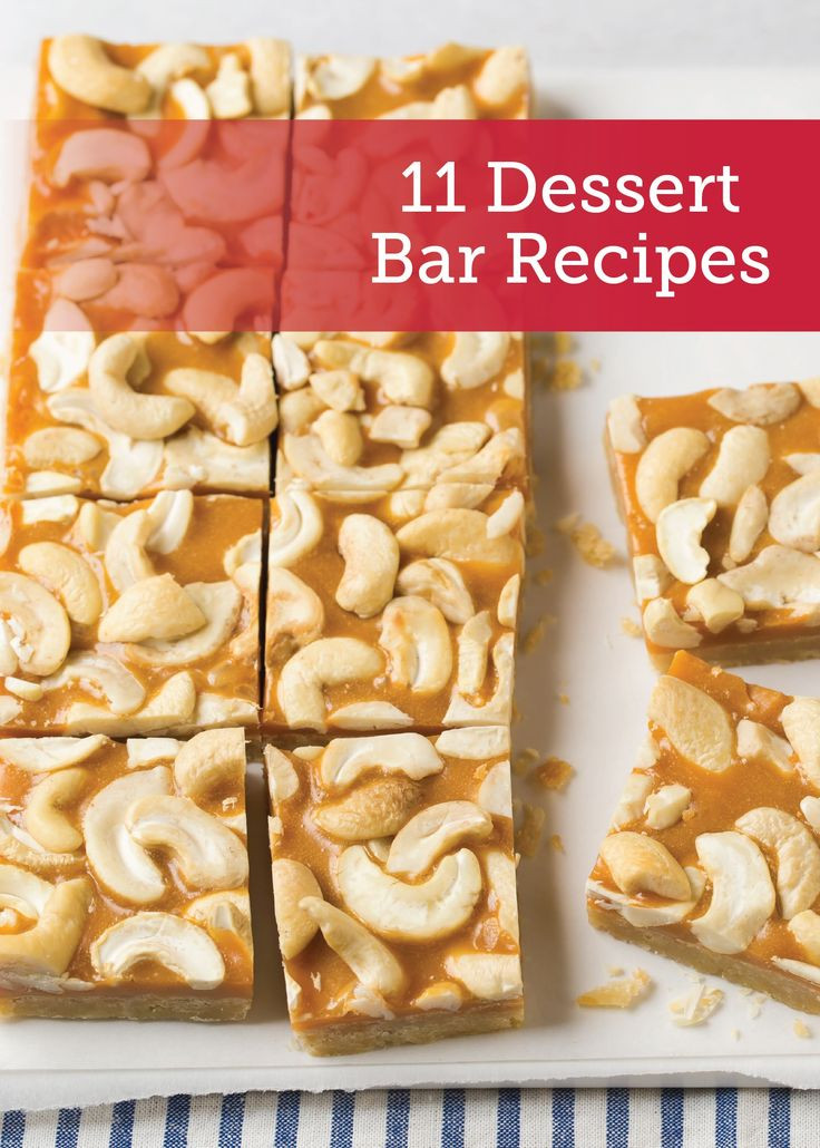 Desserts For Large Groups
 11 Dessert Bar Recipes — Check out these tasty treats