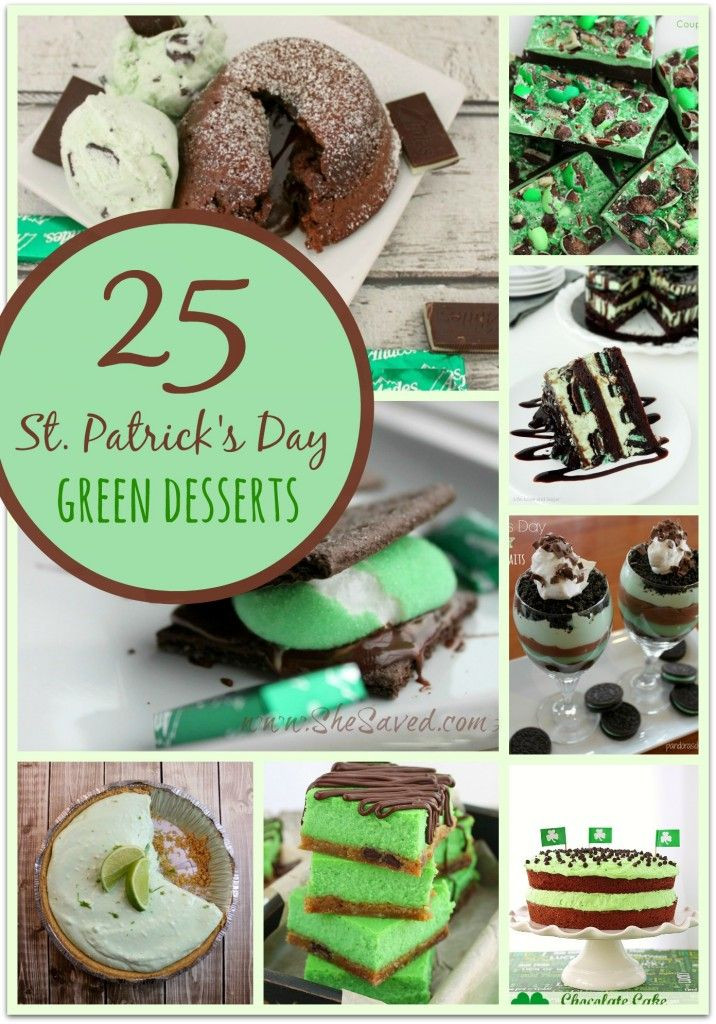 Desserts For St Patrick'S Day
 25 St Patrick s Day Green Desserts