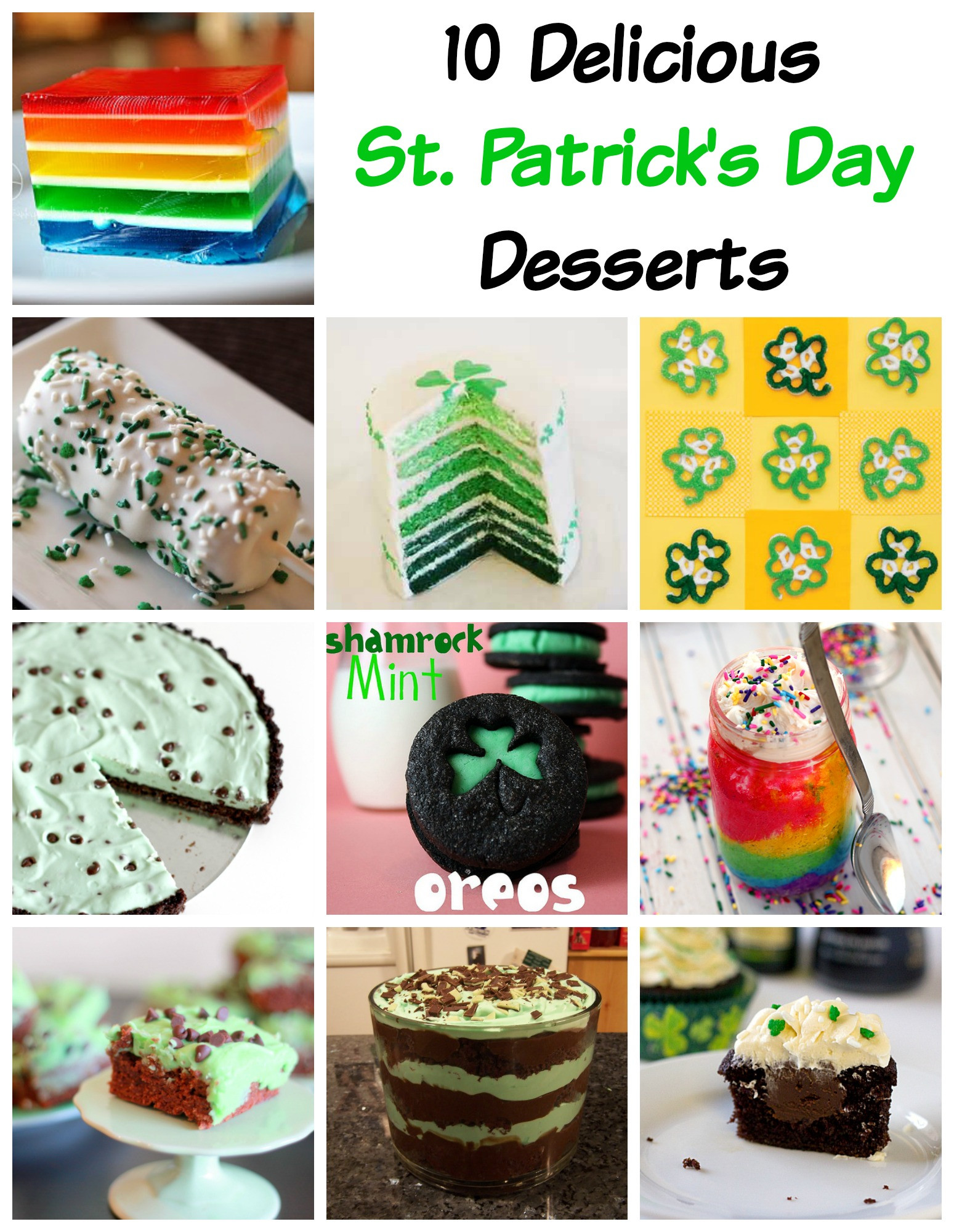 Desserts For St Patrick'S Day
 St Patrick s Day Desserts Making Time for Mommy