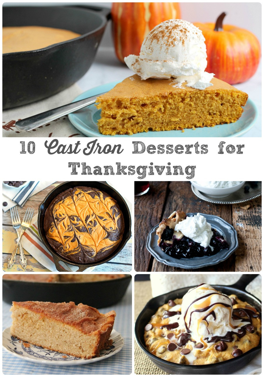 Desserts For Thanksgiving
 Frugal Foo Mama 10 Cast Iron Dessert Recipes for