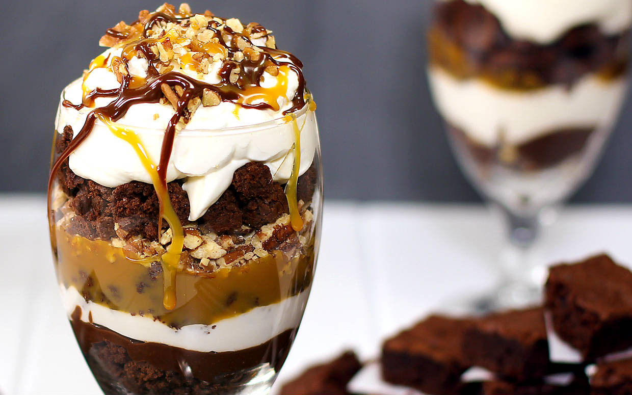 Desserts In A Cup
 HUSBAND WILL LOVE THIS Your Own Double Chocolate