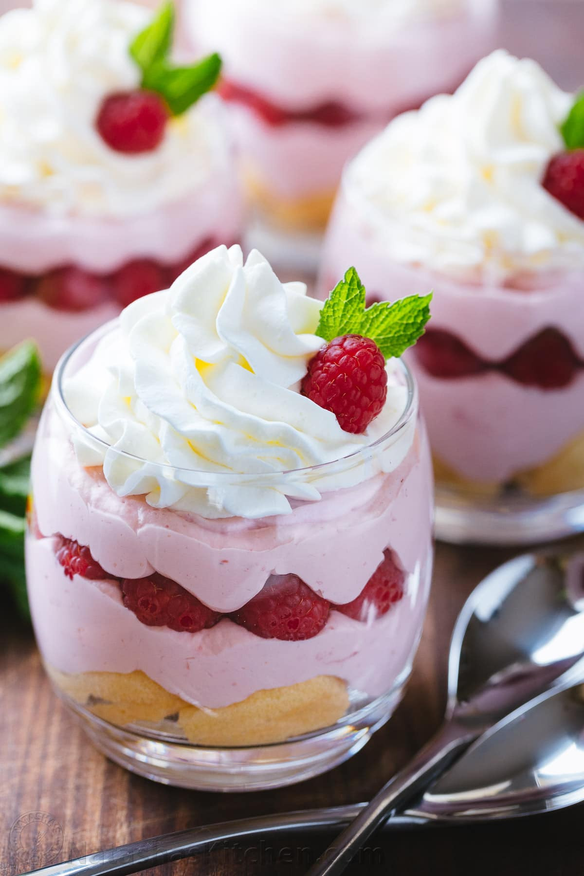 Desserts In A Cup
 Raspberry Mousse Cups VIDEO Recipe NatashasKitchen