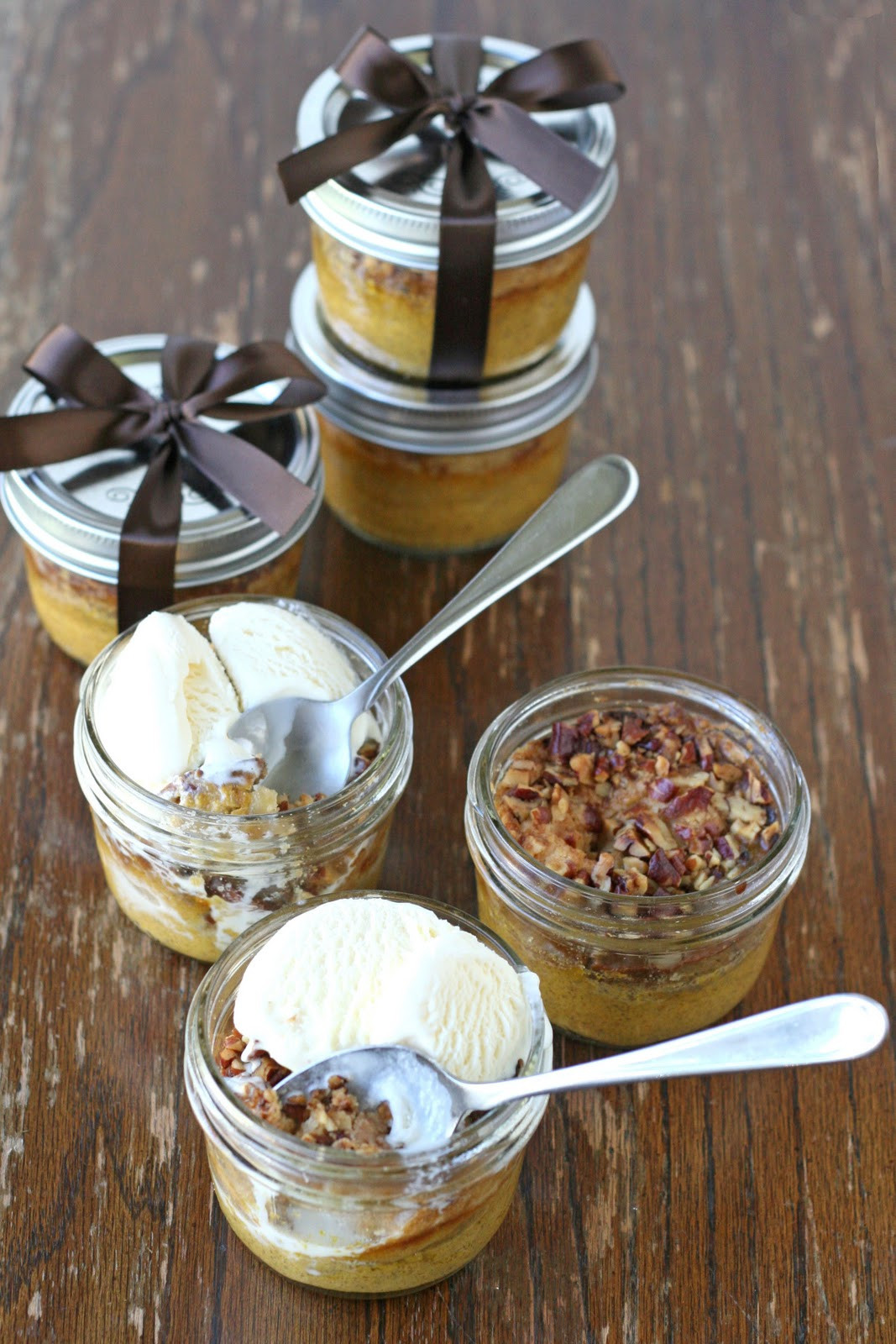 Desserts In A Jar
 Pumpkin Pecan Dessert in a jar – Glorious Treats