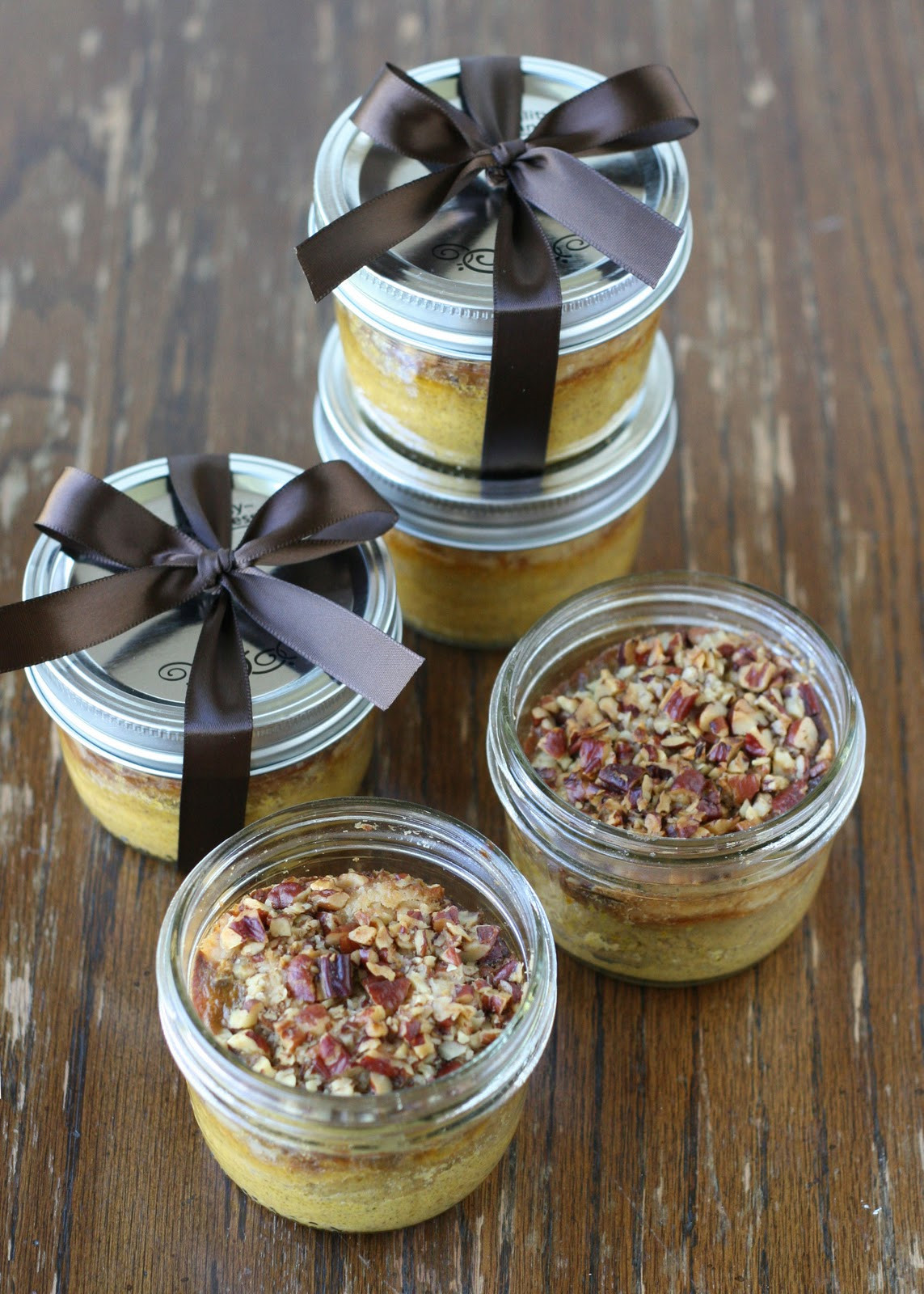 Desserts In A Jar
 Pumpkin Pecan Dessert in a jar – Glorious Treats