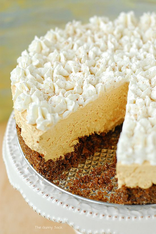 Desserts Made With Cream Cheese
 Pumpkin Silk Pie Recipe