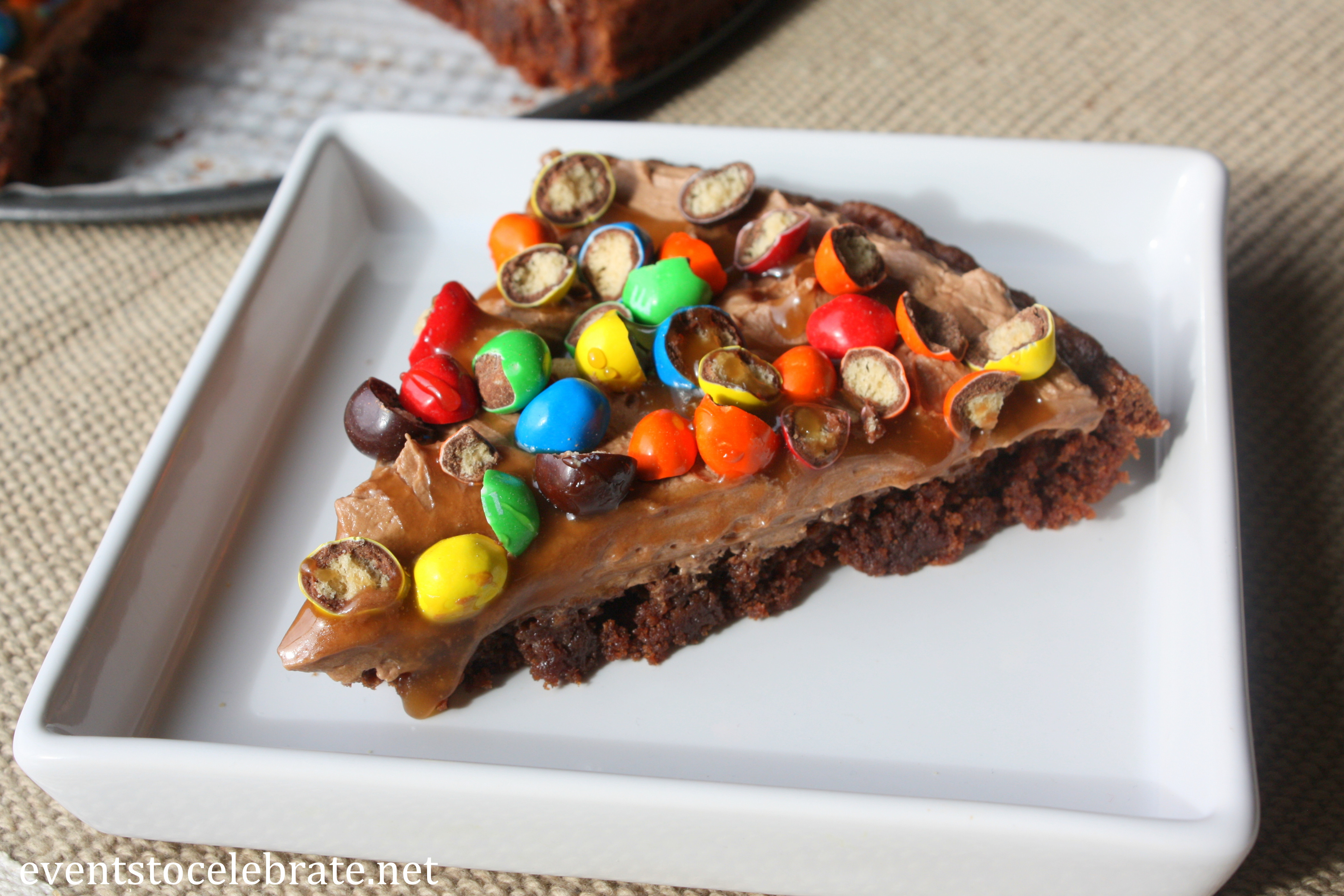 Desserts That Start With M
 M&M s Crispy Dessert Pizza