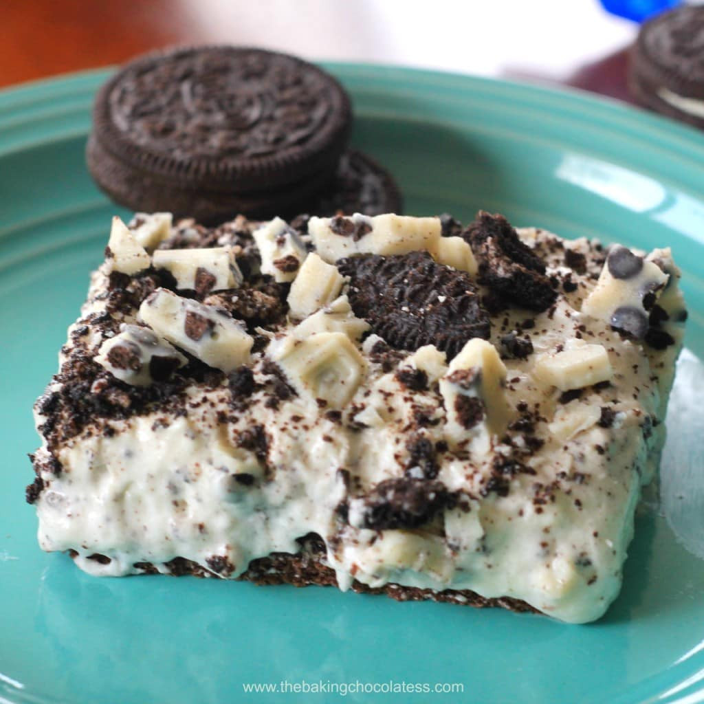 Desserts That Start With N
 Oreo Cookies ‘n’ Creme Dessert
