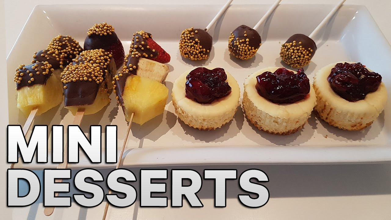 Desserts That Start With Q
 Easy Mini Desserts Triple Treats