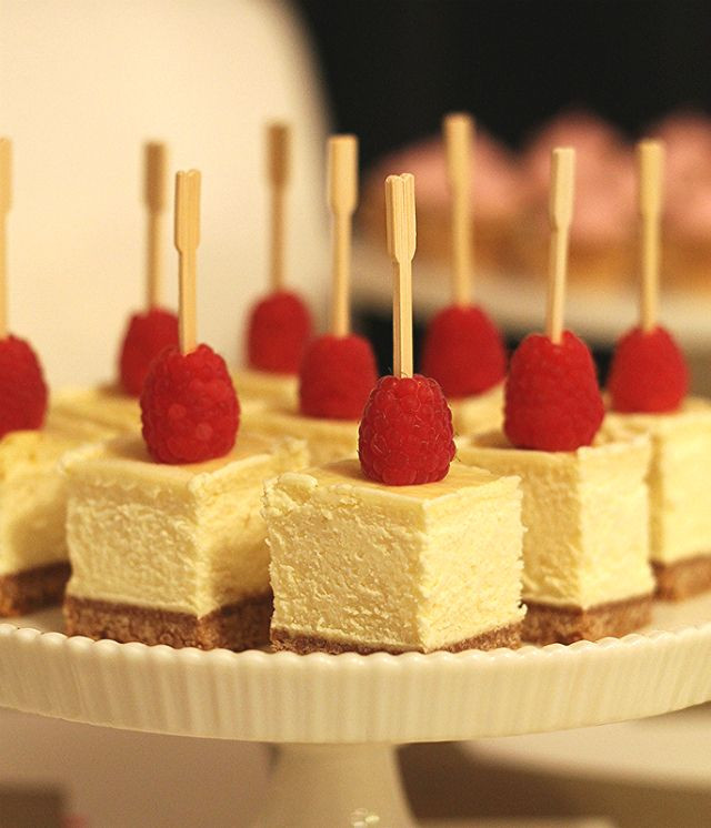 Desserts To Bring To A Party
 party finger food cheesecake bites So simple