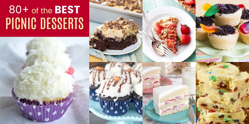 Desserts To Bring To A Party
 Over 80 Recipes for Picnic Desserts Cupcakes & Kale Chips