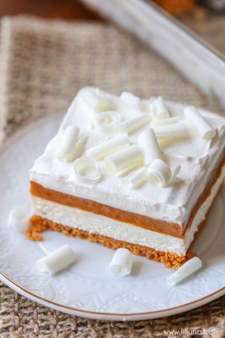 Desserts To Make With Cream Cheese
 Pumpkin Lasagna Lil Luna