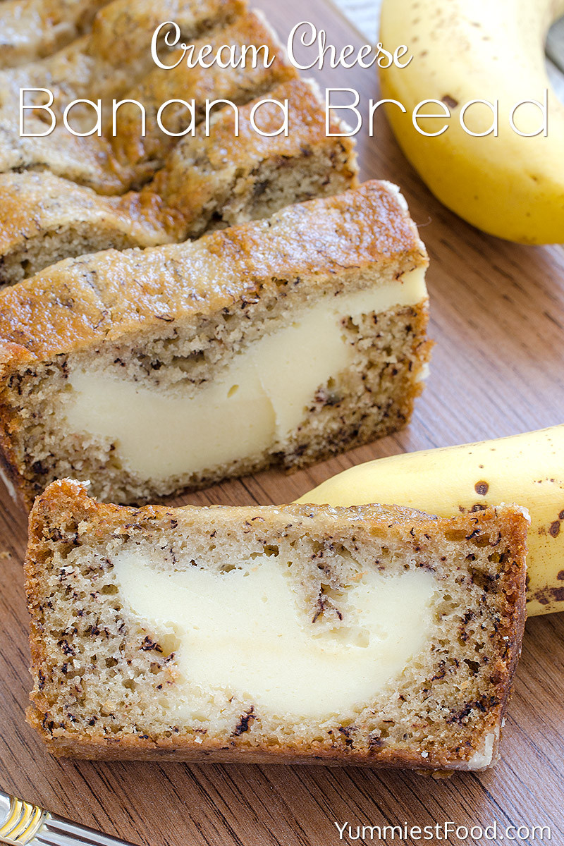 Desserts To Make With Cream Cheese
 Cream Cheese Banana Bread Recipe from Yummiest Food Cookbook