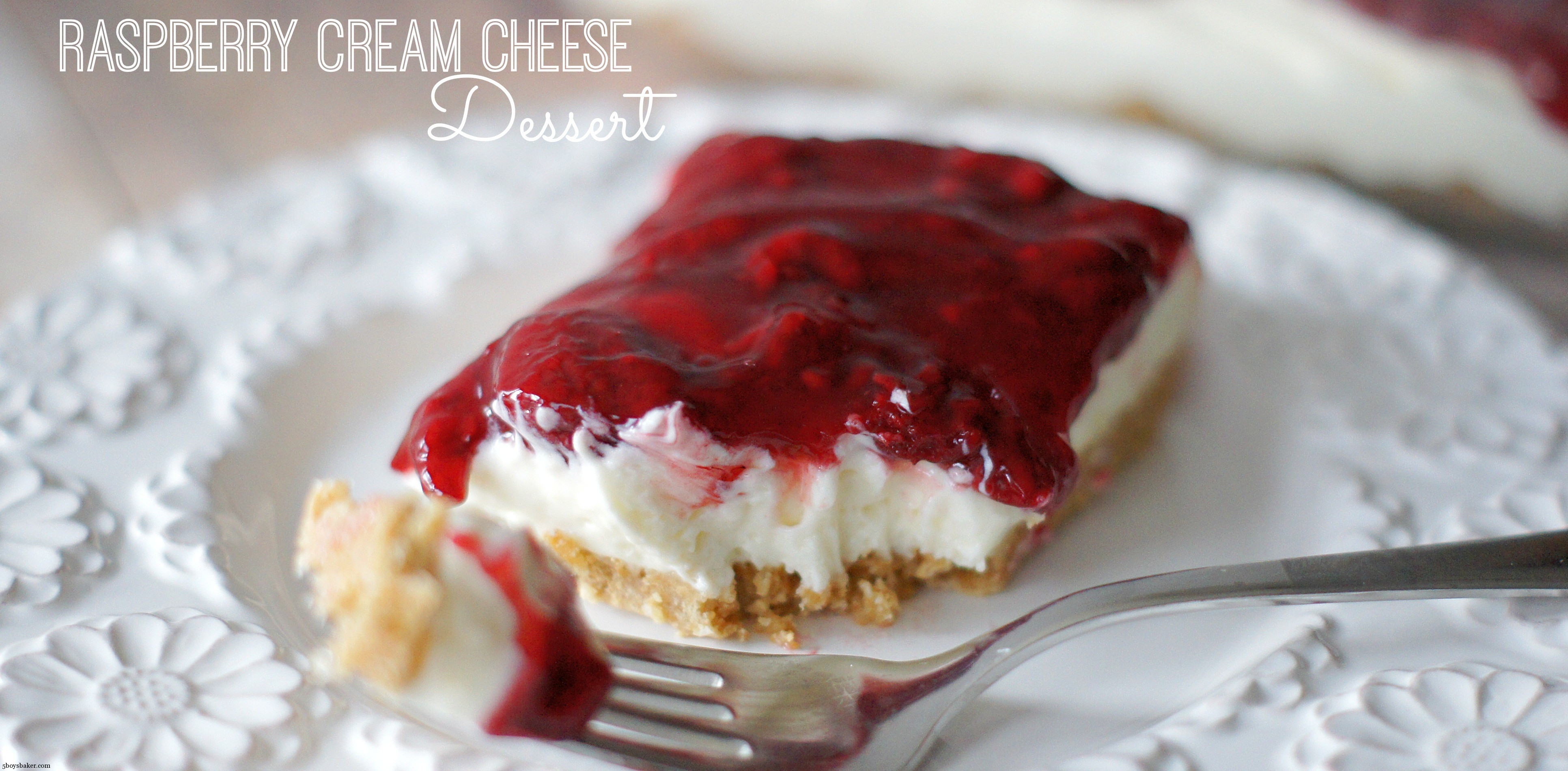 Desserts To Make With Cream Cheese
 Raspberry Cream Cheese Dessert