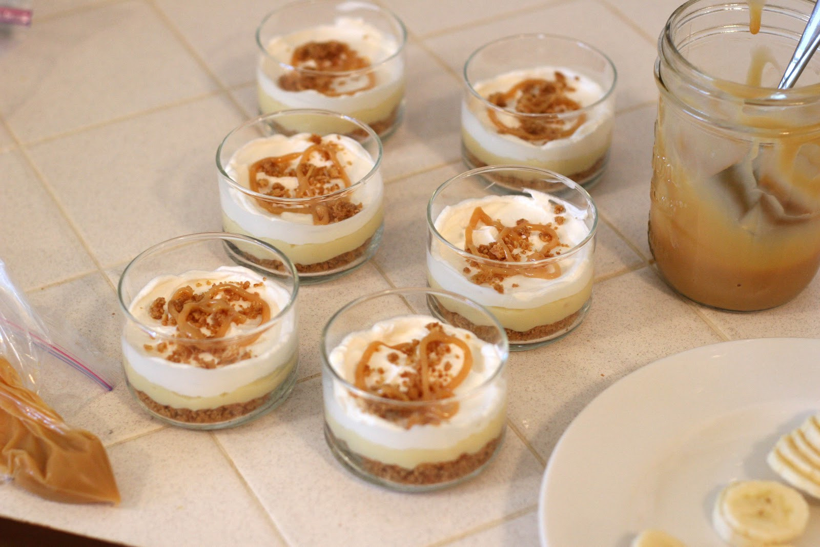 Desserts With Bananas
 Banana Caramel Cream Dessert Glorious Treats