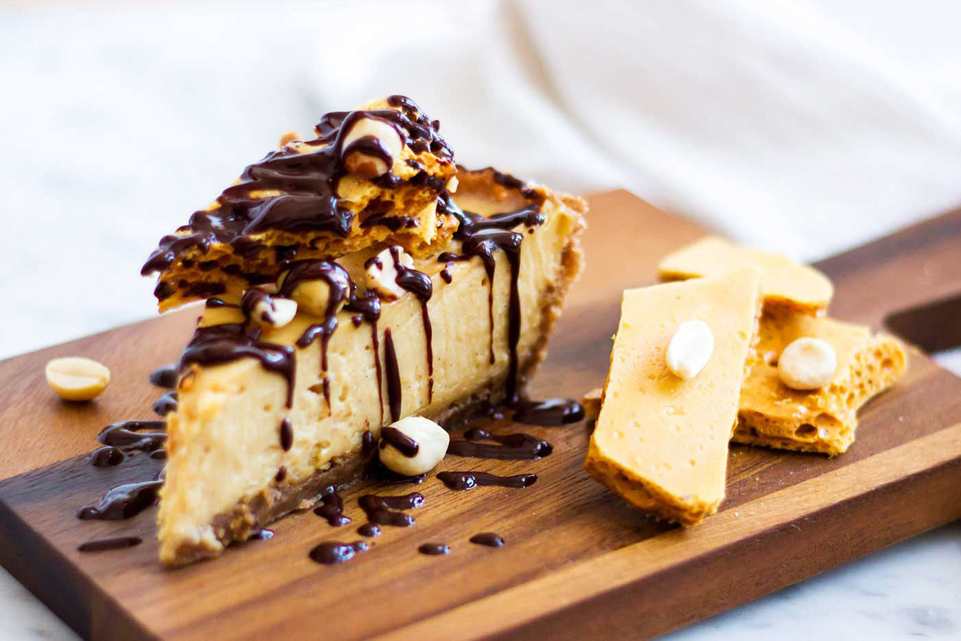 Desserts With Honey
 Chocolate Peanut Butter Honey b Pie Recipe by Brittany
