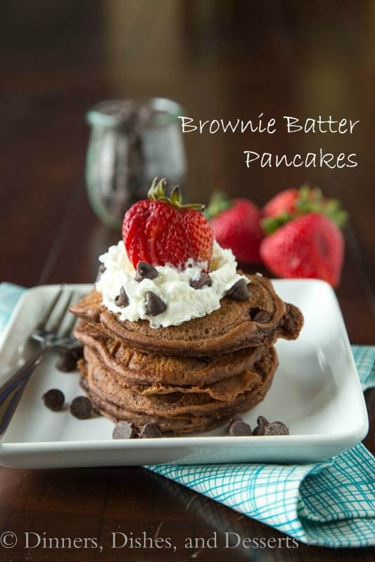 Desserts With Pancake Mix
 Brownie Batter Pancake Recipe
