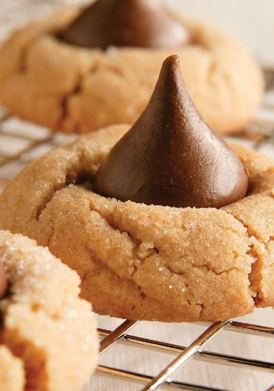 Desserts Without Butter
 Peanut Blossoms A cookie tray isn t plete without