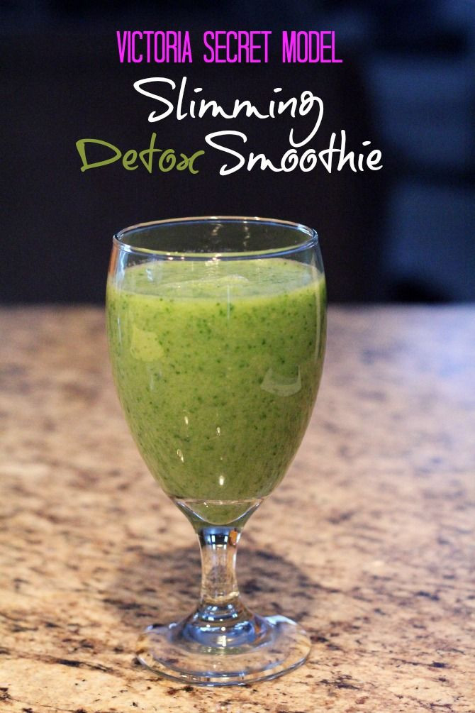 Detox Smoothie Recipes
 Victoria Secret Model Alexandra Ambroisa s favorite detox