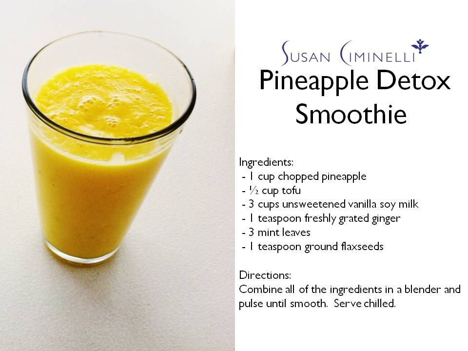 Detox Smoothie Recipes
 Recipes Susan Ciminelli s Blog