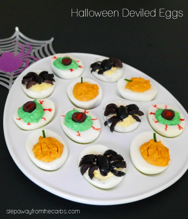 Deviled Eggs Halloween
 Halloween Deviled Eggs Step Away From The Carbs