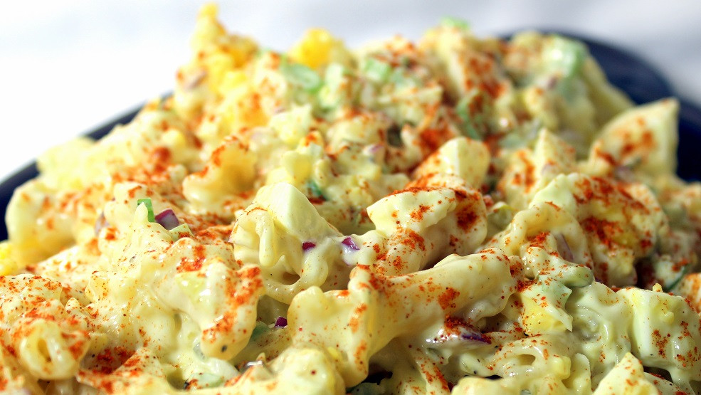 Deviled Eggs Pasta Salad
 52 Ways to Cook Deviled Egg PASTA Salad Church PotLuck