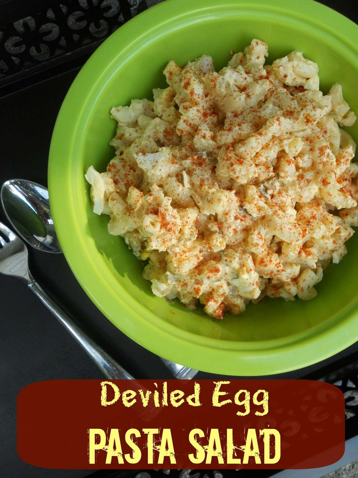 Deviled Eggs Pasta Salad
 Ally s Sweet and Savory Eats Deviled Egg Pasta Salad