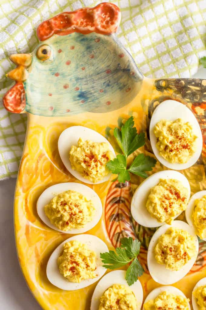 Deviled Eggs Thanksgiving
 Mom’s classic Southern deviled eggs Family Food on the Table