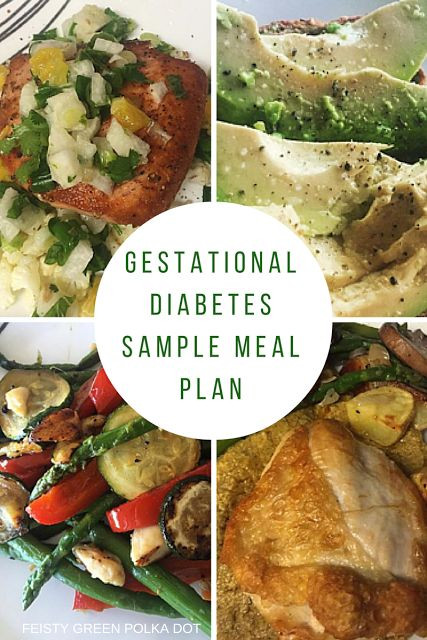 Diabetic Dinner Ideas
 25 best ideas about Gestational Diabetes Meal Plan on