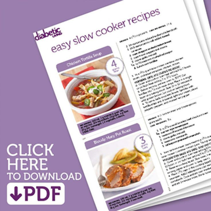 Diabetic Living Recipes
 1000 images about Diabetic Slow Cooker Recipes on