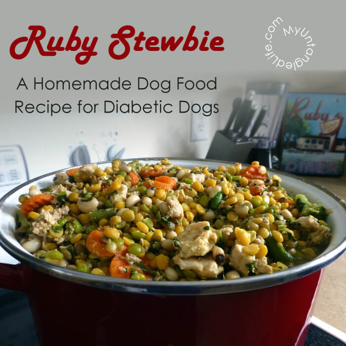 Diabetic Meal Recipes
 Homemade Diabetic Dog Food Recipe Ruby Stewbie