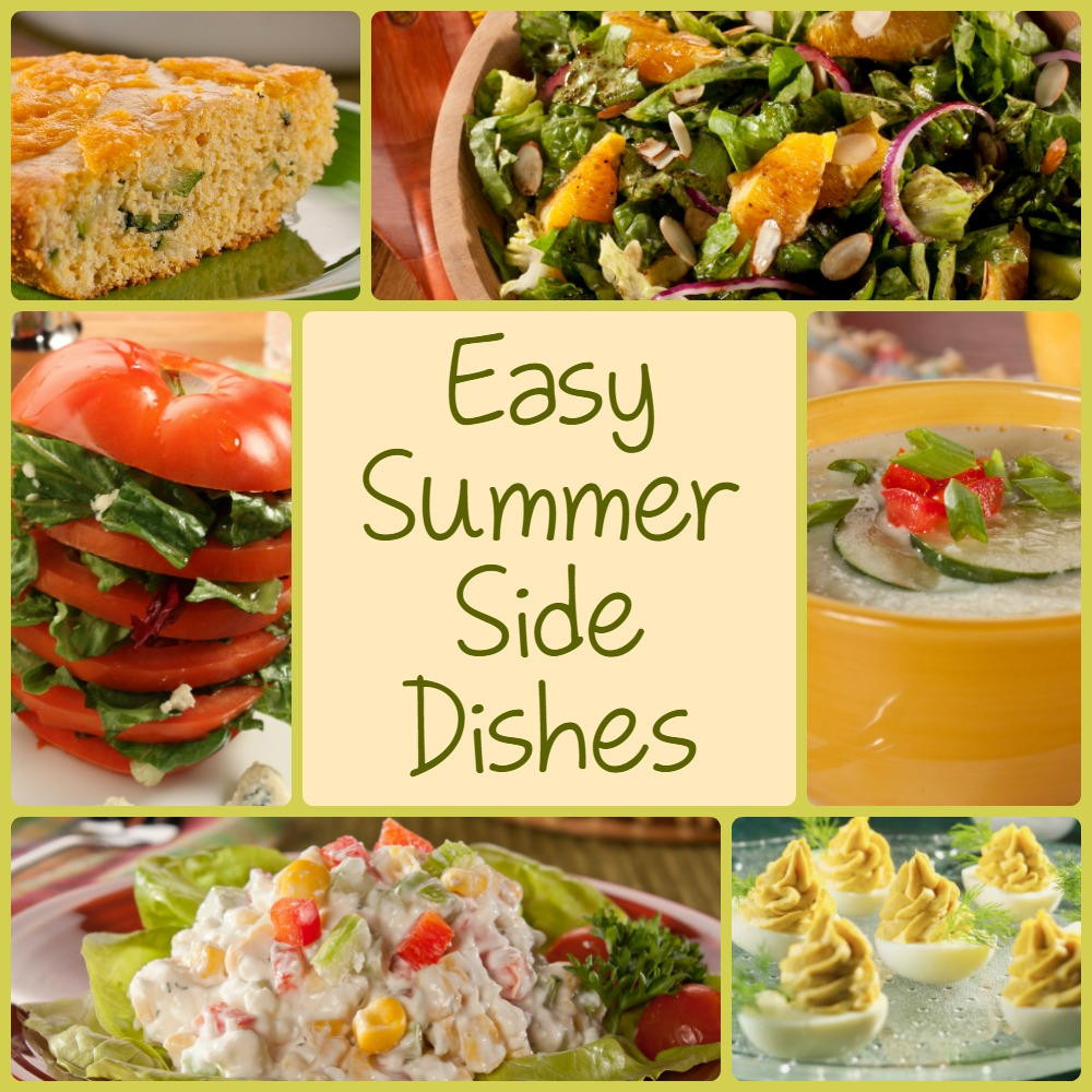 Diabetic Side Dishes
 10 Easy Summer Side Dishes