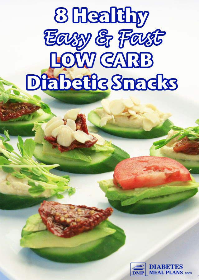 Diabetic Snack Recipes
 Top 8 Easiest & Best Snacks For A Diabetic