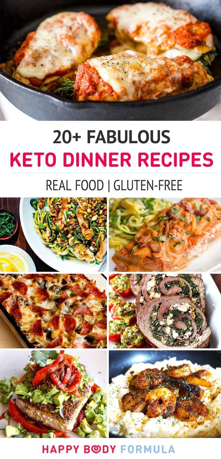 Diet Dinner Recipes
 20 Fabulous Keto Dinner Recipes