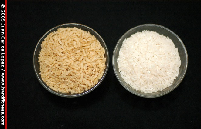 Difference Between White And Brown Rice
 white rice vs brown rice bodybuilding