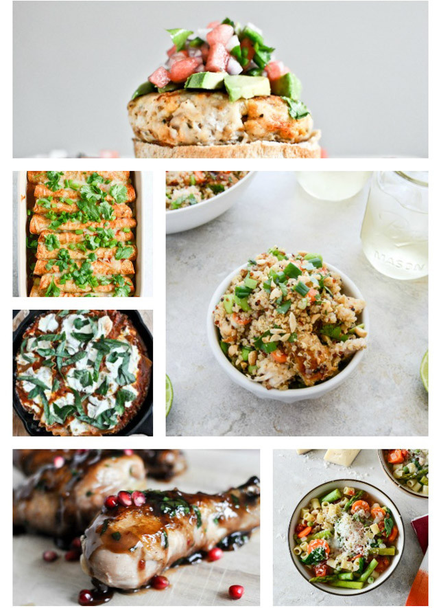 Different Dinner Ideas
 20 Weeks of different Healthier Dinner Ideas