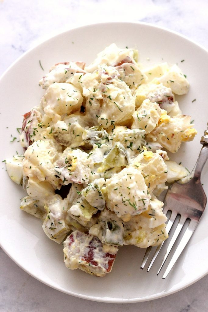 Dill Pickle Potato Salad
 Dill Pickle Potato Salad Recipe Crunchy Creamy Sweet