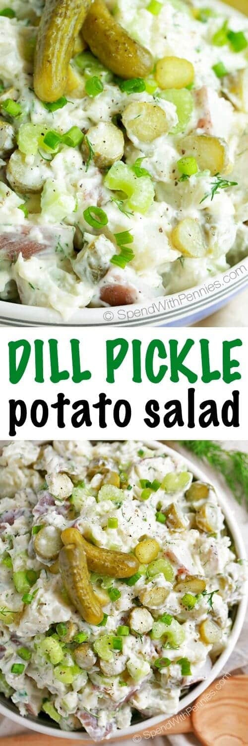 Dill Pickle Potato Salad
 Dill Pickle Potato Salad Spend With Pennies