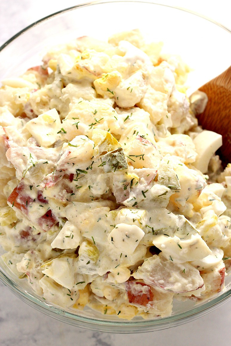 Dill Pickle Potato Salad
 Dill Pickle Potato Salad Recipe Crunchy Creamy Sweet