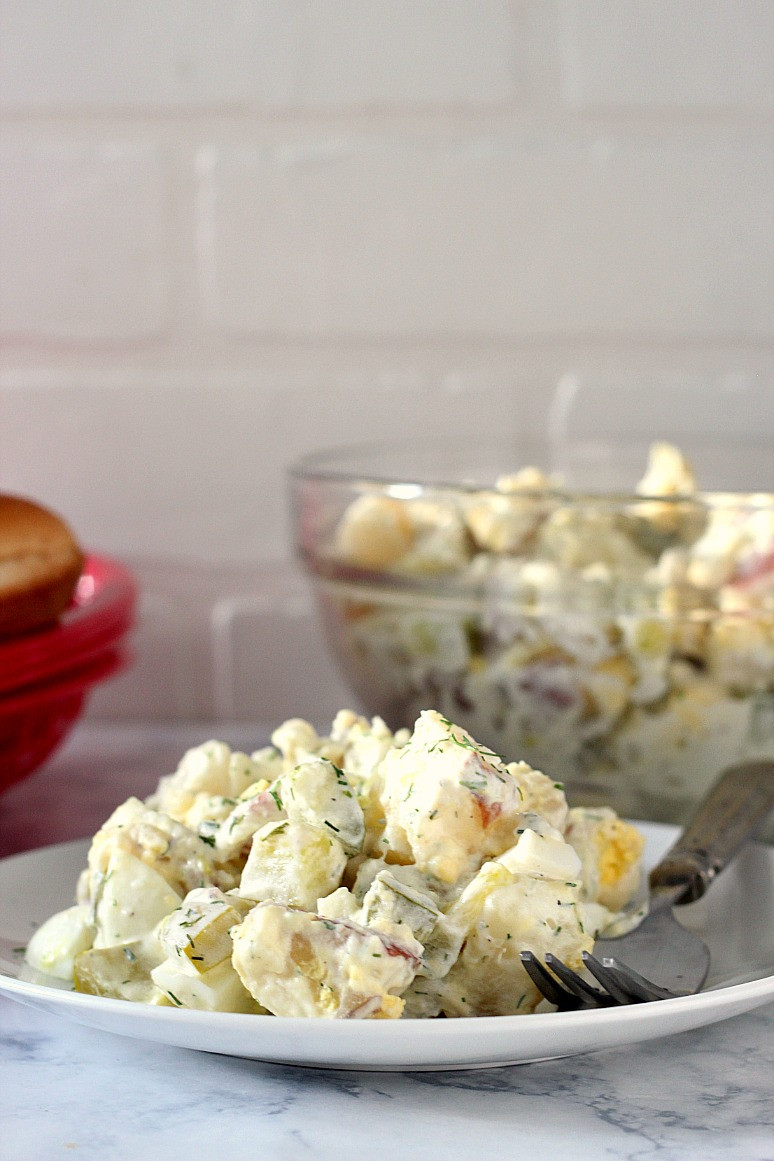 Dill Pickle Potato Salad
 Dill Pickle Potato Salad Recipe Crunchy Creamy Sweet