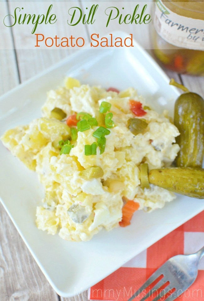 Dill Pickle Potato Salad
 Dill Pickle Potato Salad Recipe