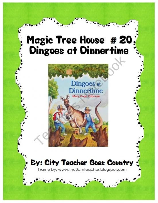 Dingoes At Dinner Time
 Magic Tree House 20 Dingoes at Dinnertime Guided