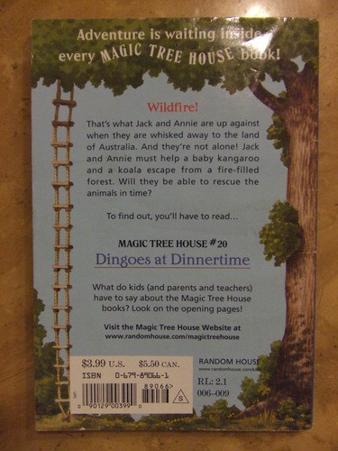 Dingoes At Dinner Time
 Amazon Dingoes at Dinnertime Magic Tree House No